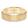 Thumbnail Image 3 of ArtCarved Men's Brushed Wedding Band 14K Yellow Gold 6mm