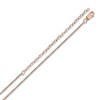 Thumbnail Image 3 of Engravable Name Bar Necklace with Heart Cutout 14K Rose Gold 18"
