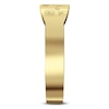 Thumbnail Image 2 of Birth Flowers Ring 24K Yellow Gold-Plated Sterling Silver