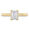 Thumbnail Image 3 of Emerald-Cut Diamond Solitaire Engagement Ring 1 ct tw 14K Yellow Gold (I2/I)