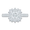 Thumbnail Image 3 of Pnina Tornai Princess-Cut Lab-Grown Diamond Halo Engagement Ring 1-3/4 ct tw 14K White Gold