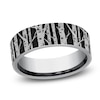 Thumbnail Image 1 of Men's Birch Tree Comfort-Fit Wedding Band Tungsten Carbide 7mm