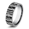 Thumbnail Image 2 of Men's Birch Tree Comfort-Fit Wedding Band Tungsten Carbide 7mm