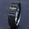Thumbnail Image 4 of Men's Birch Tree Comfort-Fit Wedding Band Tungsten Carbide 7mm