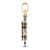 Thumbnail Image 3 of Baraka Men's Carbon Fiber Star of David Charm 18K Yellow Gold