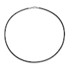 Thumbnail Image 1 of Baraka Men's Rubber Necklace Stainless Steel 19.7"