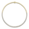 Thumbnail Image 1 of Shy Creation Baguette & Round-Cut Multi-Diamond Necklace 2-7/8 ct tw 14K Yellow Gold SC55028122RDZ17