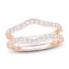 Thumbnail Image 1 of Certified Diamond Contour Enhancer Ring 1/2 ct tw 14K Rose Gold