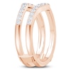 Thumbnail Image 2 of Certified Diamond Contour Enhancer Ring 1/2 ct tw 14K Rose Gold
