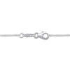 Thumbnail Image 3 of Lab-Grown Diamond Bezel-Set Graduated Curved Bar Necklace 1 ct tw 14K White Gold 18"