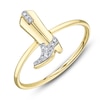 Thumbnail Image 2 of Shy Creation Diamond Accent Cowboy Boot Ring 14K Yellow Gold JR55001177RD