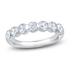 Thumbnail Image 1 of Lab-Grown Diamond Seven-Stone Anniversary Ring 1-1/3 ct tw 14K White Gold