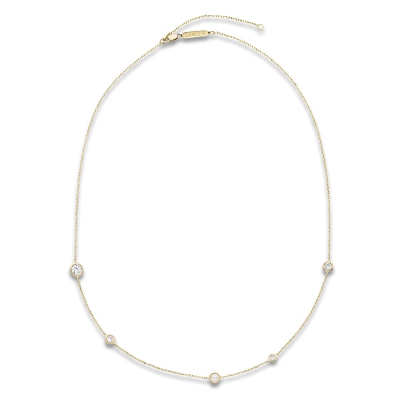 Constellations by Jared Lab-Grown Diamond Cancer Necklace 3/4 ct tw 10K Yellow Gold 18"