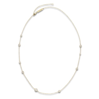 Constellations by Jared Lab-Grown Diamond Gemini Necklace 3/4 ct tw 10K Yellow Gold 18"