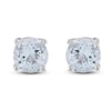 Thumbnail Image 0 of Aquamarine Earrings Round-Cut 14K White Gold