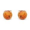 Thumbnail Image 1 of Citrine Earrings Round-Cut 14K Yellow Gold