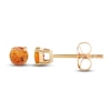 Thumbnail Image 2 of Citrine Earrings Round-Cut 14K Yellow Gold