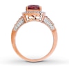 Thumbnail Image 1 of Le Vian Natural Garnet Ring 1/3 ct tw Diamonds 14K Strawberry Gold