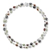 Thumbnail Image 2 of Cultured Pearl & Gemstone 37" Necklace Sterling Silver