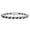 Thumbnail Image 1 of Natural Onyx Bracelet Sterling Silver