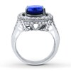 Thumbnail Image 1 of Tanzanite Ring 7/8 ct tw Diamonds 14K White Gold