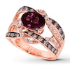 Thumbnail Image 0 of Le Vian Garnet Ring 1/2 ct tw Diamonds 14K Strawberry Gold