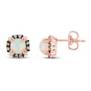 Thumbnail Image 1 of Le Vian Opal Earrings 1/8 ct tw Diamonds 14K Strawberry Gold