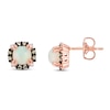 Thumbnail Image 2 of Le Vian Opal Earrings 1/8 ct tw Diamonds 14K Strawberry Gold