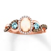 Thumbnail Image 1 of Le Vian Opal Ring 1/4 ct tw Diamonds 14K Strawberry Gold