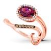 Thumbnail Image 1 of Le Vian Garnet Ring 1/8 ct tw Diamonds 14K Strawberry Gold