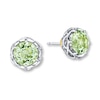 Thumbnail Image 1 of Tacori Green Quartz Earrings Sterling Silver/18K Yellow Gold