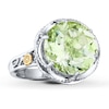Thumbnail Image 0 of Tacori Green Quartz Ring Sterling Silver/18K Yellow Gold