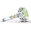 Thumbnail Image 1 of Tacori Green Quartz Ring Sterling Silver/18K Yellow Gold