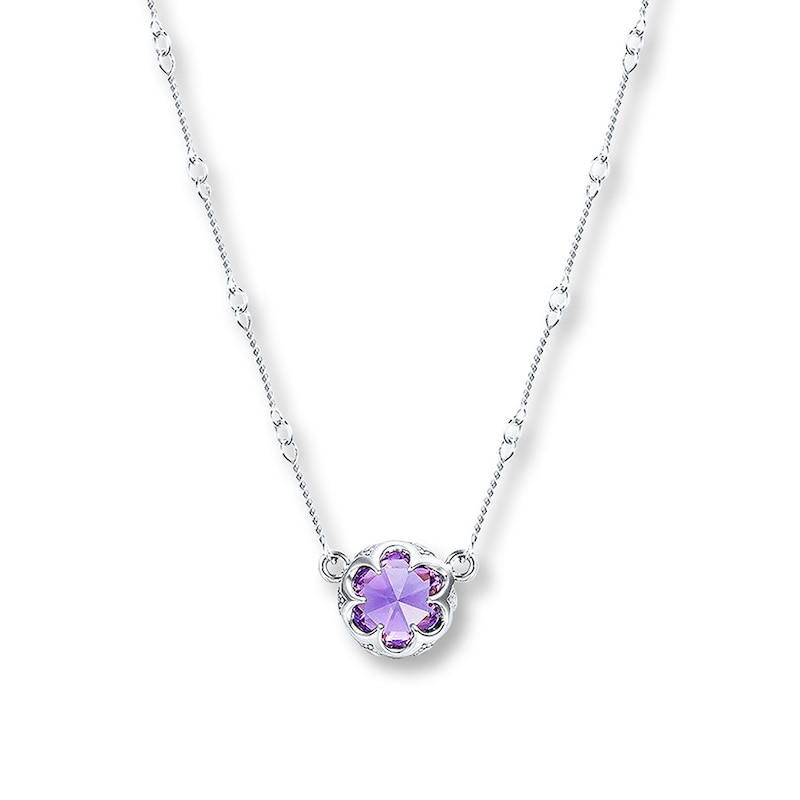 Main Image 1 of Tacori Amethyst Necklace Sterling Silver