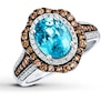 Thumbnail Image 1 of Le Vian Zircon Ring 3/4 ct tw Diamonds 14K Vanilla Gold