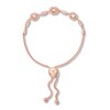 Thumbnail Image 2 of Le Vian Rose Spinel Bolo Bracelet 1/5 ct tw Diamonds 14K Gold