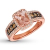 Thumbnail Image 1 of Le Vian Morganite Ring 5/8 ct tw Diamonds 14K Strawberry Gold