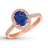 Thumbnail Image 0 of Le Vian Tanzanite Ring 1/3 ct tw Diamonds 14K Strawberry Gold