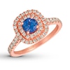 Le Vian Tanzanite Ring 7/8 ct tw Diamonds 14K Strawberry Gold