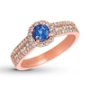 Thumbnail Image 1 of Le Vian Natural Tanzanite Ring 1/2 ct tw Diamonds 14K Strawberry Gold