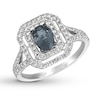 Thumbnail Image 0 of Le Vian Gray Spinel Ring 1/2 ct tw Diamonds 14K Vanilla Gold