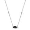 Thumbnail Image 1 of Tacori Onyx Necklace Diamond Accents Sterling Silver