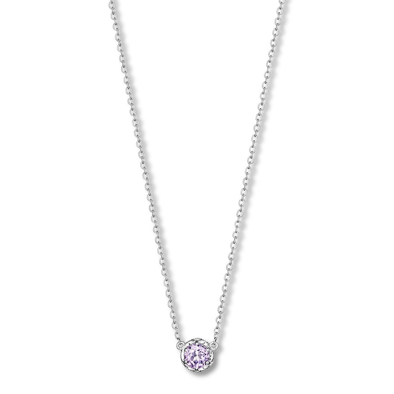 Main Image 1 of Tacori Amethyst Necklace Sterling Silver