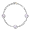 Thumbnail Image 1 of Tacori Amethyst Bracelet Sterling Silver/18K Yellow Gold