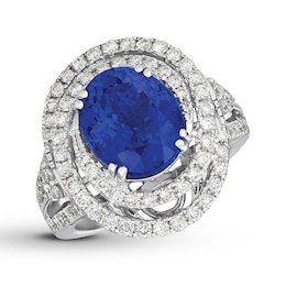 Le Vian Natural Tanzanite Ring 1-3/4 ct tw Diamonds 14K Vanilla Gold