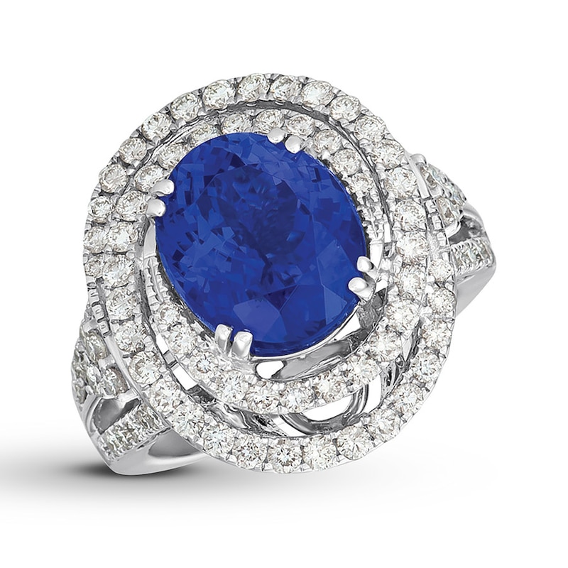 Main Image 1 of Le Vian Natural Tanzanite Ring 1-3/4 ct tw Diamonds 14K Vanilla Gold
