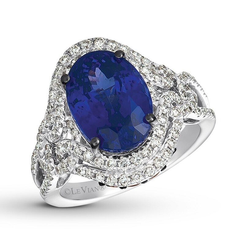 Le Vian Tanzanite Ring 1 ct tw Diamonds 14K Vanilla Gold