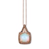 Thumbnail Image 0 of Le Vian Opal Necklace 5/8 ct tw Diamonds 14K Strawberry Gold