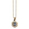 Thumbnail Image 0 of Le Vian Gray Spinel Necklace 1/3 ct tw Diamonds 14K Honey Gold