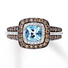 Thumbnail Image 0 of Le Vian Aquamarine Ring 3/4 ct tw Diamonds 14K Vanilla Gold